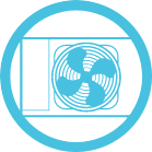 icon with unit cooler respresenting equipment selection