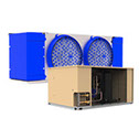 image of condensing unit and low profile unit cooler representing Heatcraft Product Training