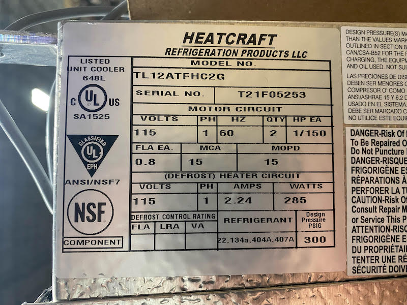 HRP Parts - Heatcraft Refrigeration Products