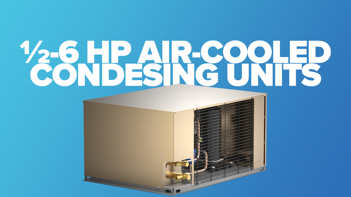 Introducing the 2020 Heatcraft ½6 HP AirCooled Condensing Units